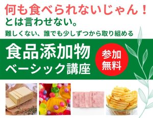 食品添加物セミナーチラシルームス - 1